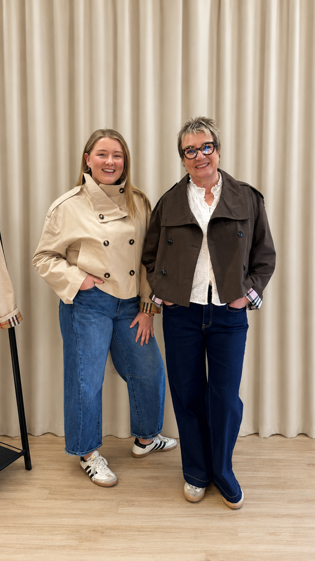 style items clothing on different bodies